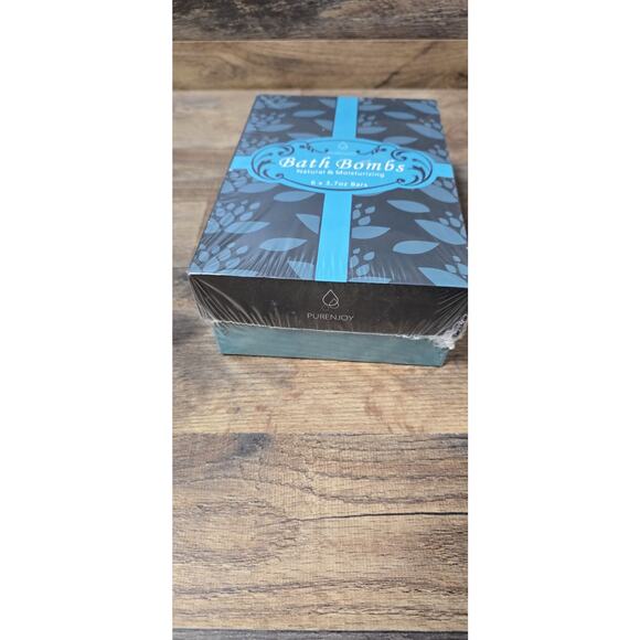 Purenjoy Bath Bombs Set 6 Therapeutic Natural & Moisturizing New Sealed - Picture 2 of 5